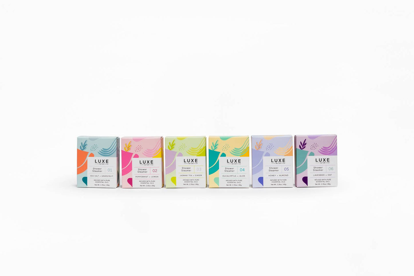 Cait + Co - Luxe Honey + Almond Shower Steamer Fizzy Bomb