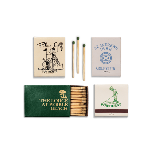 Match South - Golf Collage: Burl Frame: $235