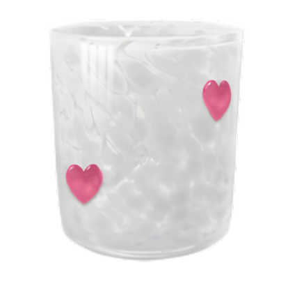 Heart Valentine's Candle