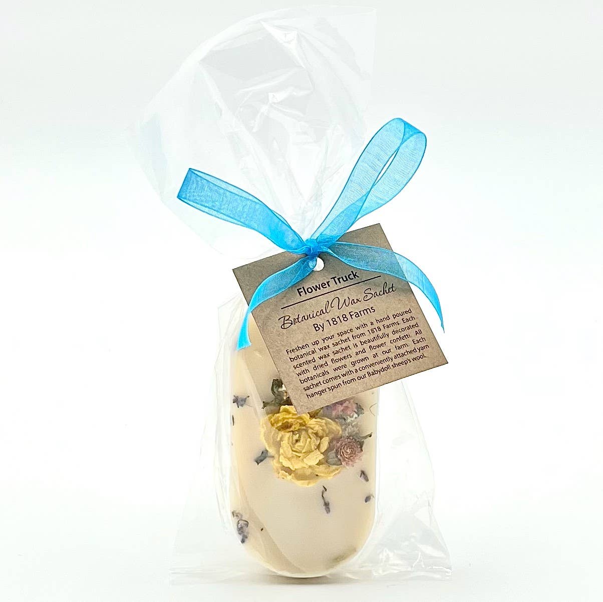 1818 Farms - Botanical Wax Sachet featuring 1818 Farms Dried Flowers: Flower Truck