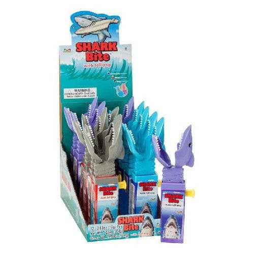 Grandpa Joe's Candy Shop - Kidsmania Shark Bite Lollipop, 12ct