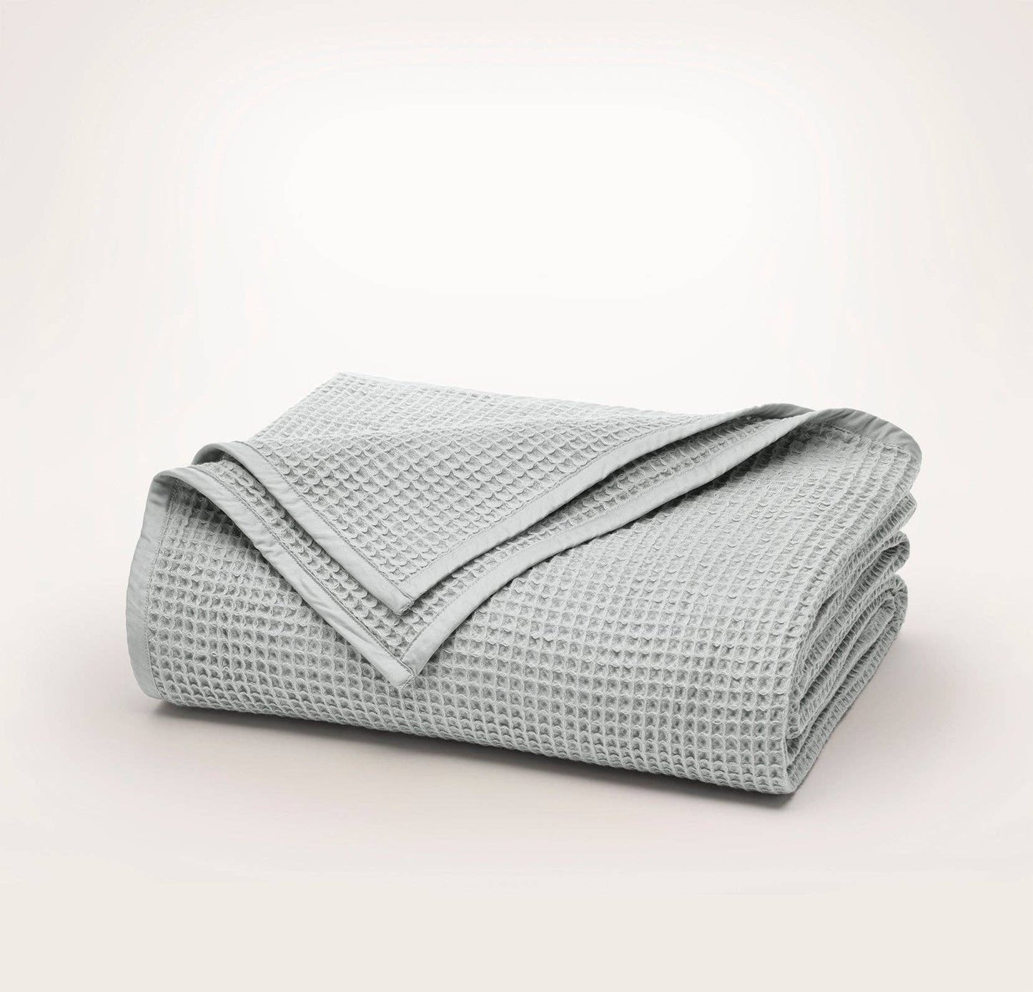 Boll and Branch - Waffle Bed Blanket: White / Twin