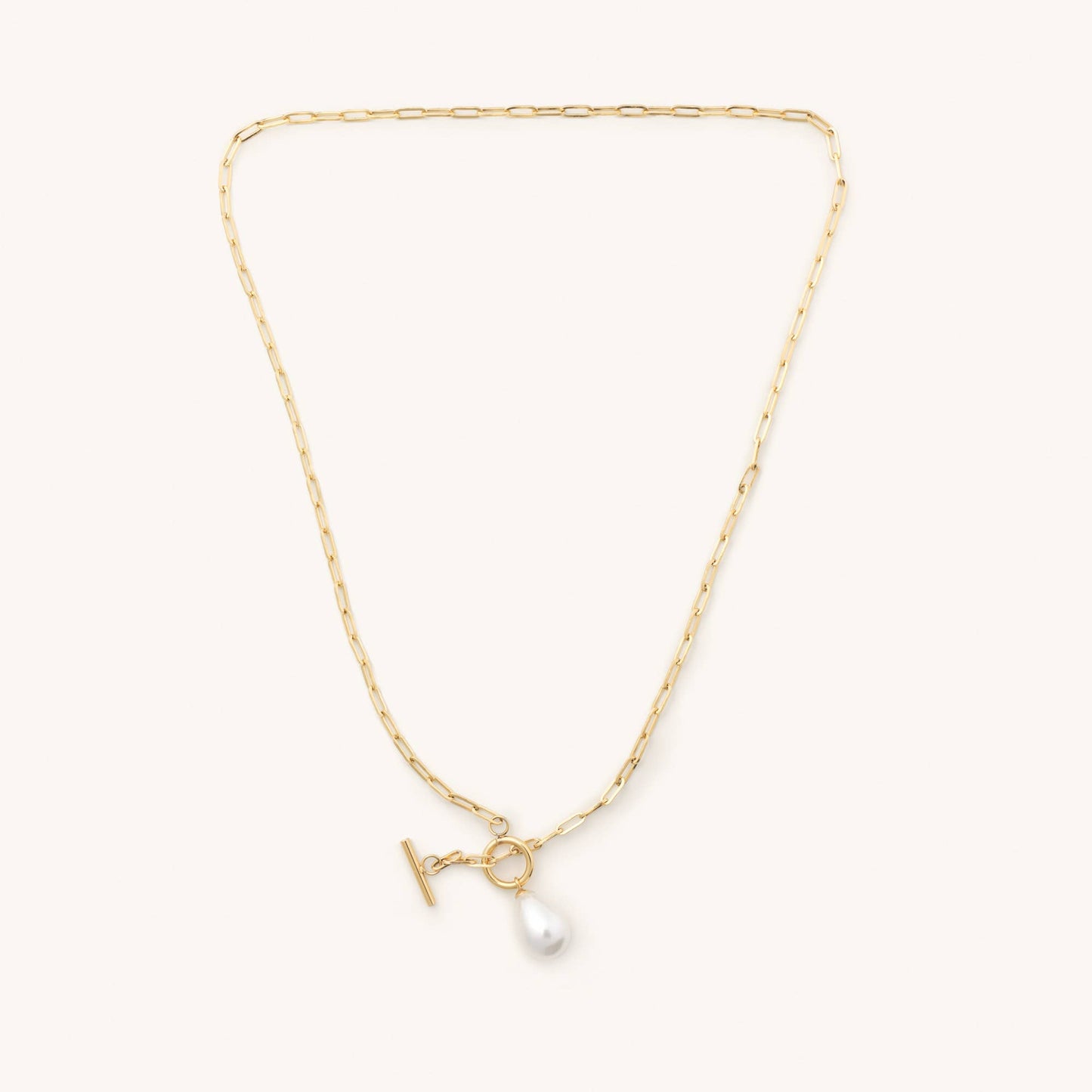 Nikki Smith Designs - Ursula Pearl Toggle Necklace