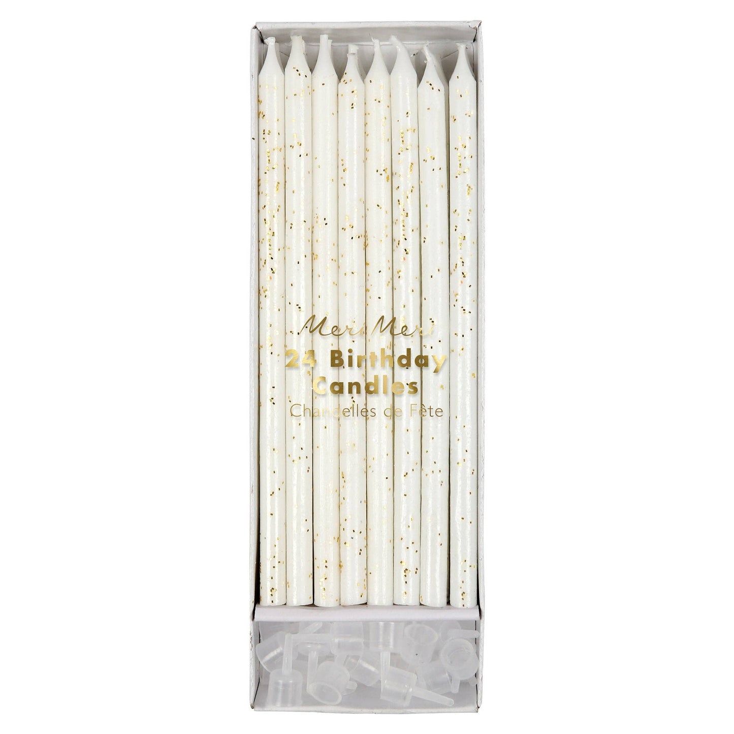 Meri Meri - Gold Glitter Candles