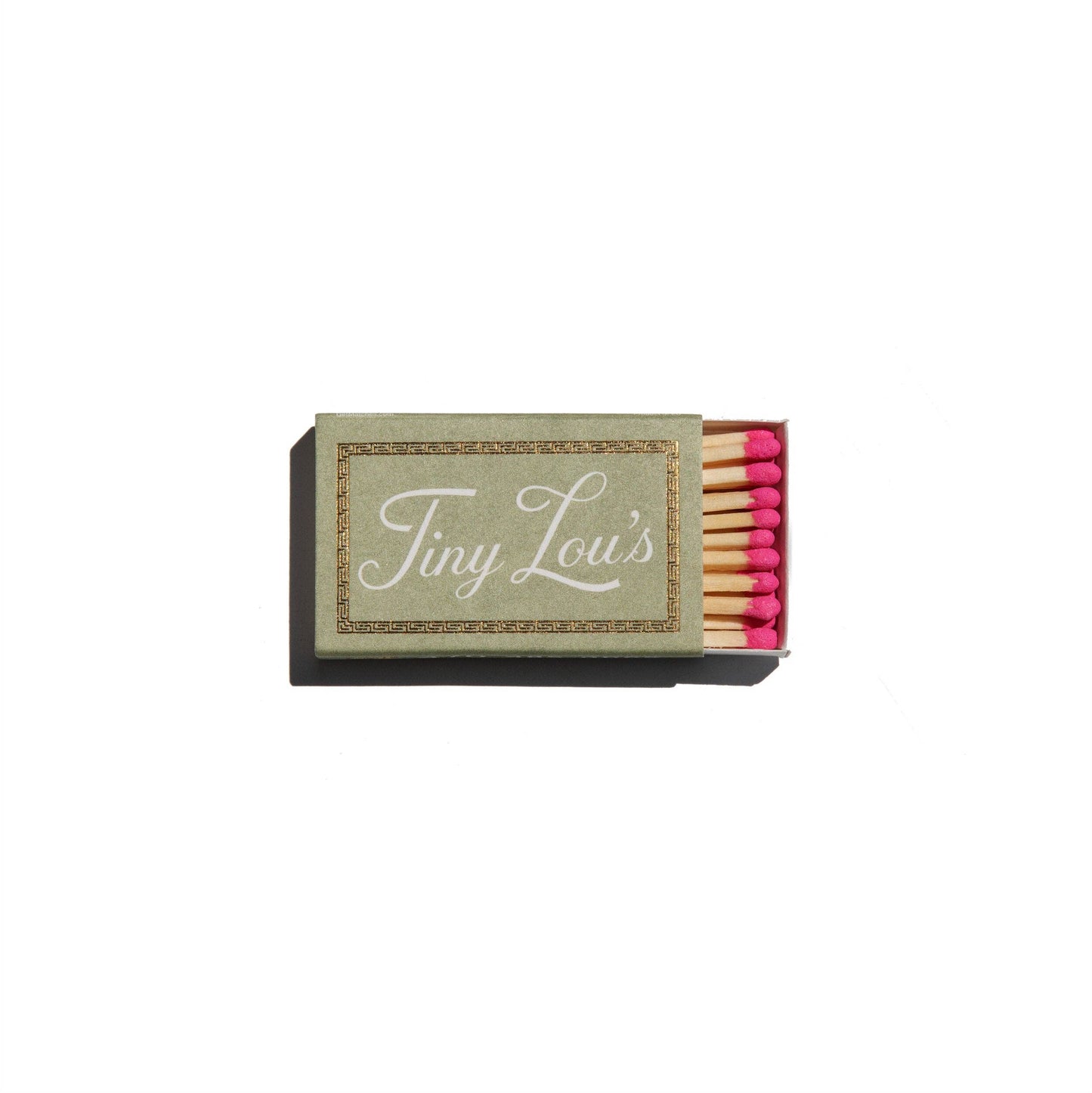 Match South - Tiny Lou's: White Frame: $135