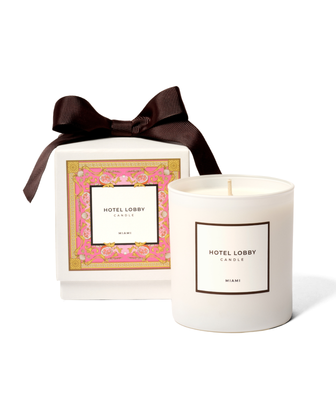 Hotel Lobby Candle - Miami - Luxury Soy Candle - 9.75 oz