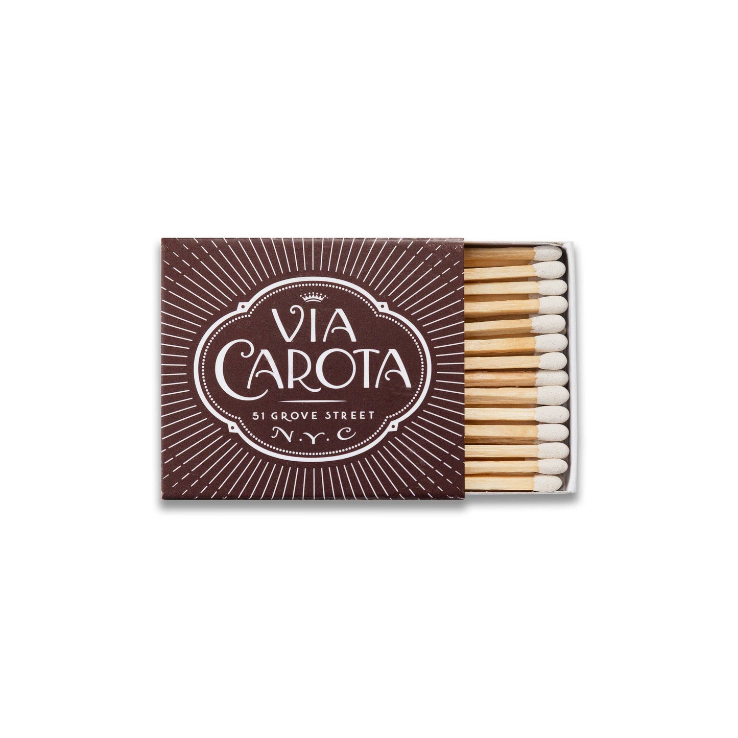 Match South - Via Carota: White Frame: $135
