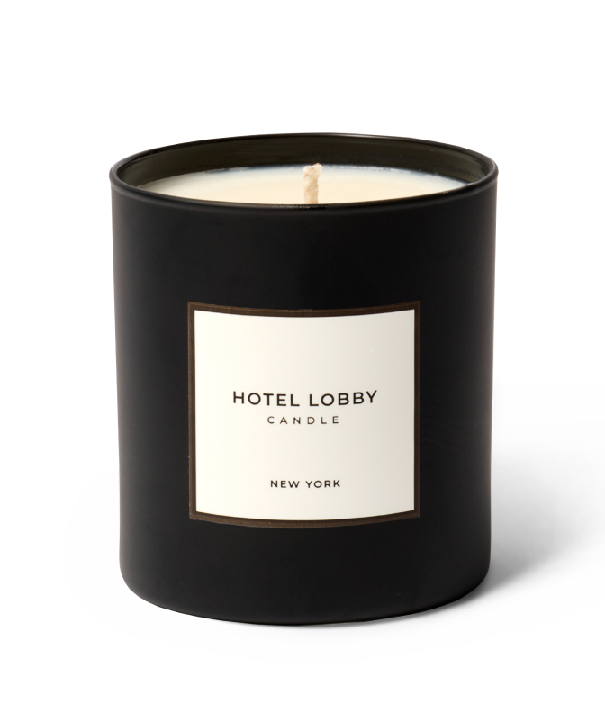 Hotel Lobby Candle - New York - Luxury Fall Scented Soy Candle - 9.75 oz