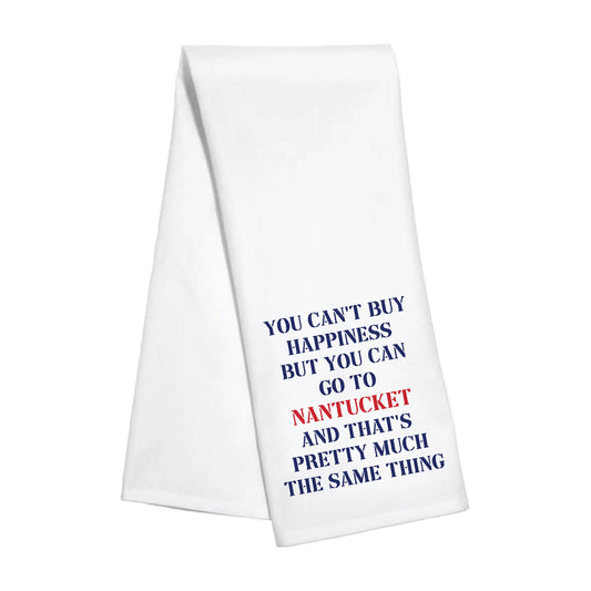 Toss Designs - Kitchen Towel - Buy Happiness - Name Drop Location