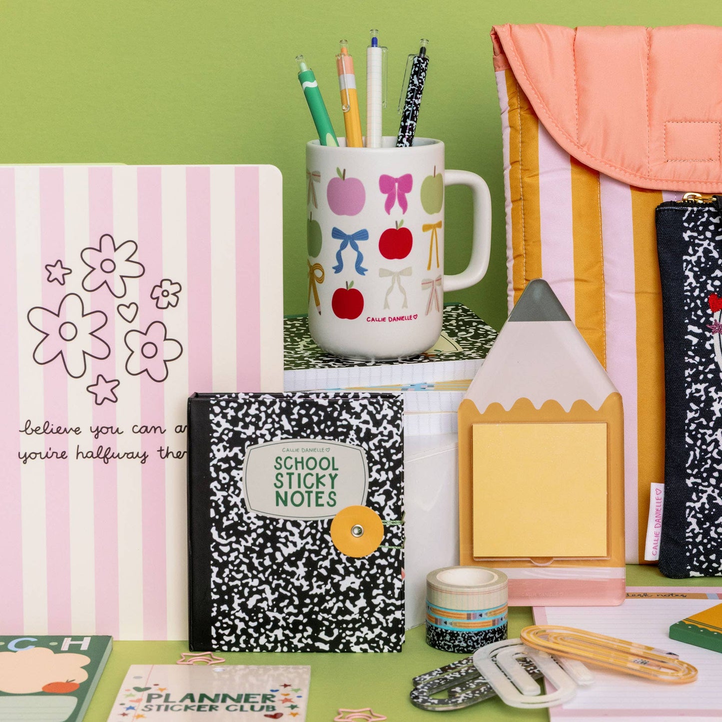 Callie Danielle - Classroom Essentials Acrylic Paperclip Set