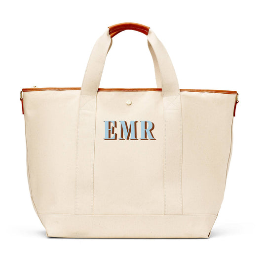 Natural Canvas Tote (Personalizable)