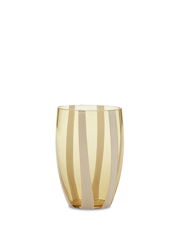 Zafferano America - Gessato tumbler: Red