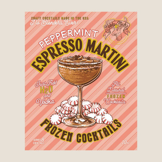 Noble Mick's - Craft Beverage Company - Peppermint Espresso Martini Frozen Cocktail