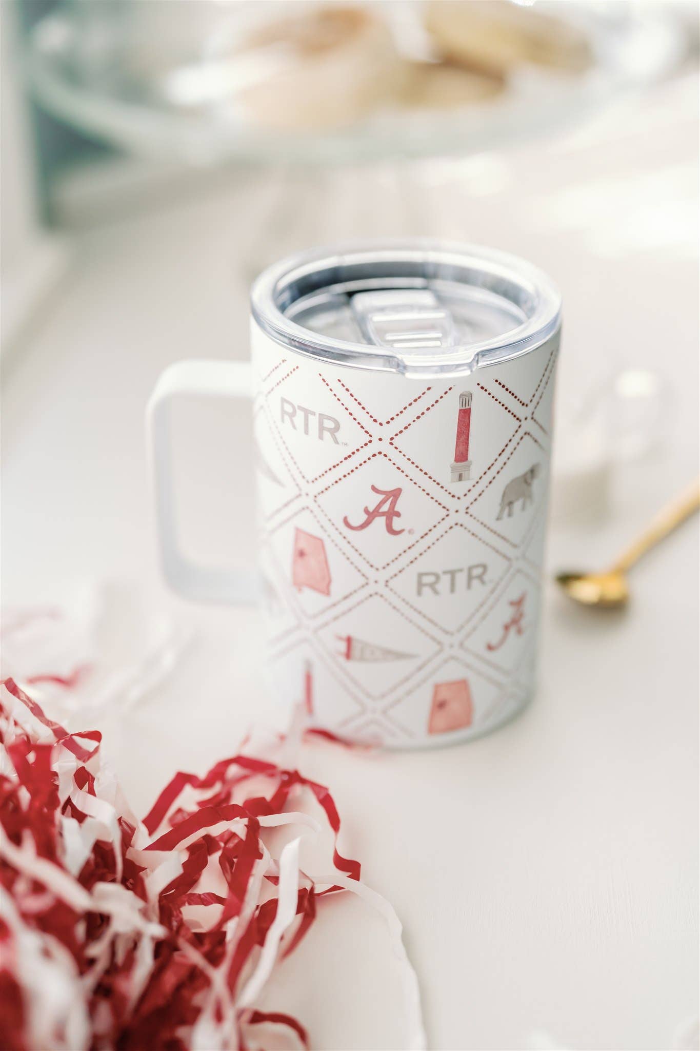 Gracefully Made Art - Licensed 16 oz. Insulated University of Alabama Mug