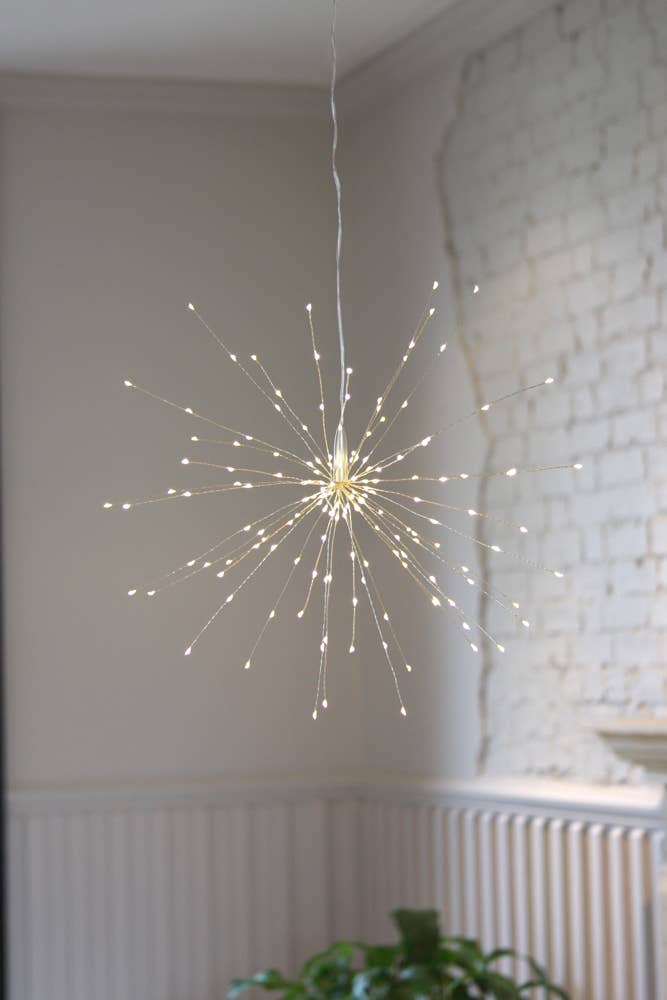 Lumina Of London Co - Hanging Starburst Light: Copper