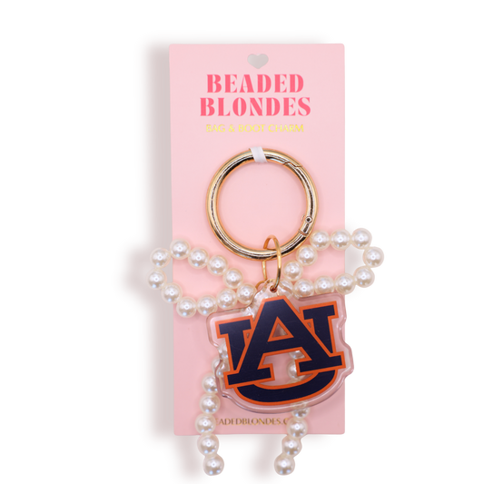 Beaded Blondes - Auburn Bag & Boot Charm
