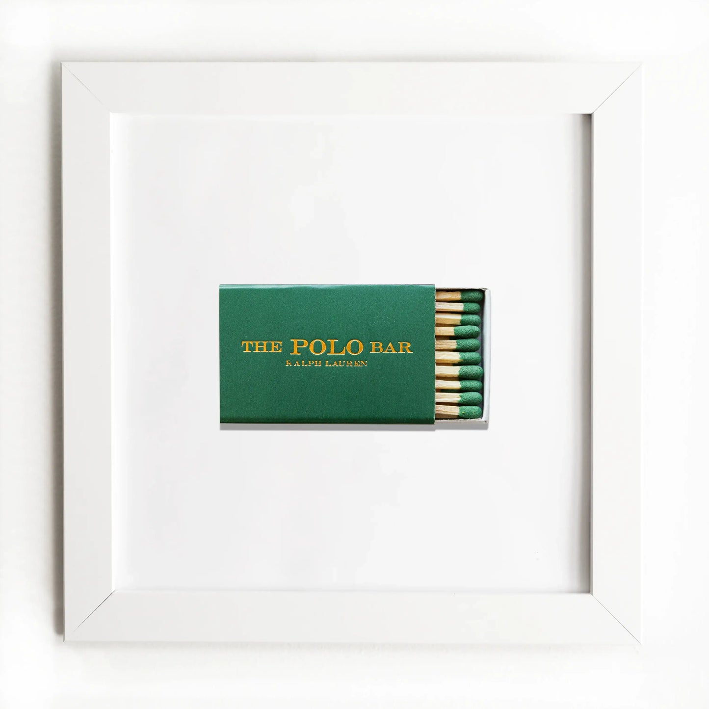 Match South - The Polo Bar: White Frame