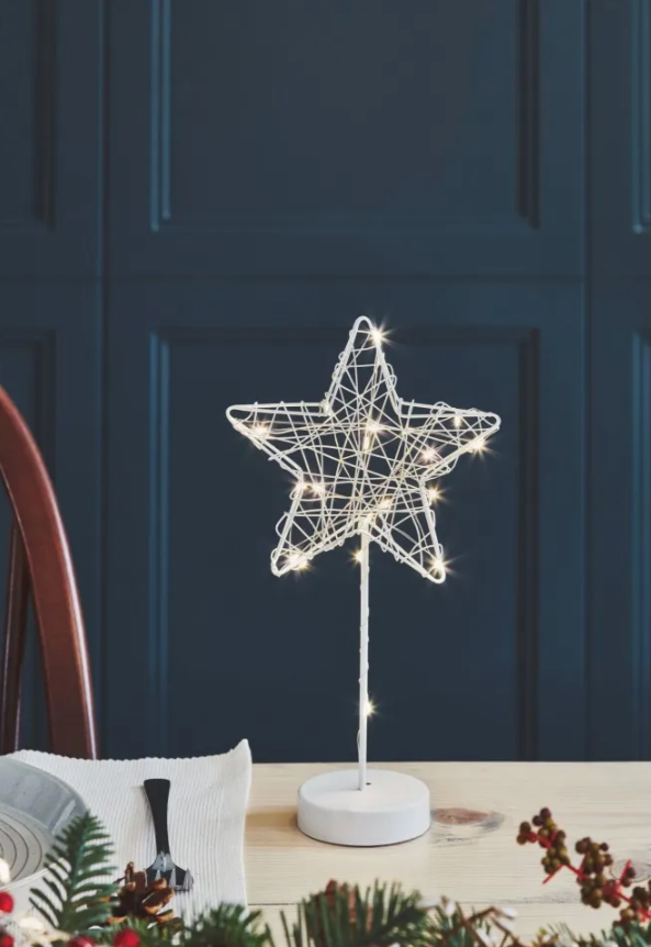 Lumina Of London Co - Metal Star Decorative Tabletop Object: Gold