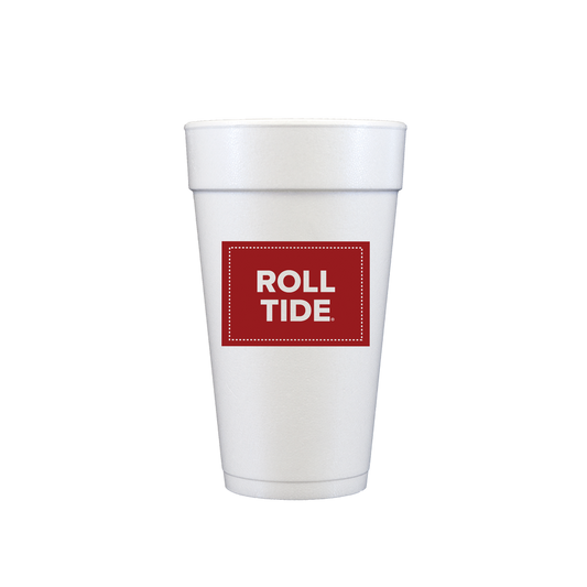 Two Funny Girls - Foam Cup - University of Alabama/Roll Tide (20 oz cups)