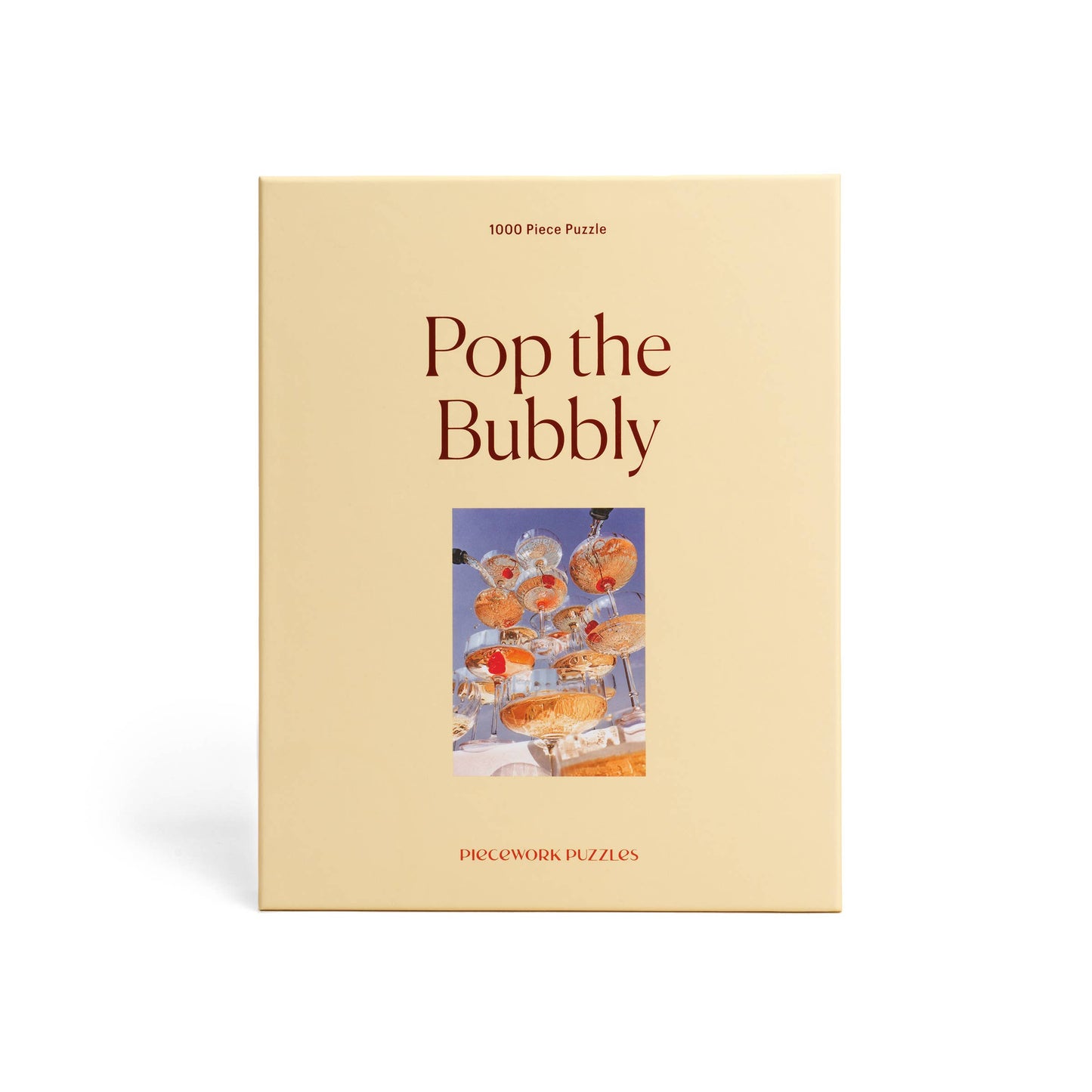 Piecework Puzzles - Pop The Bubbly - 1000 Piece Puzzle