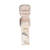 Leah Travel Jewelry Case with Pouch: Gold-3515