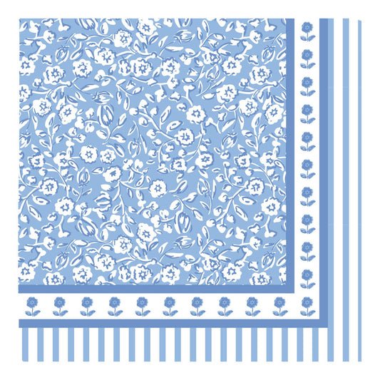 Mary Square - Cocktail Napkin Meadow Line