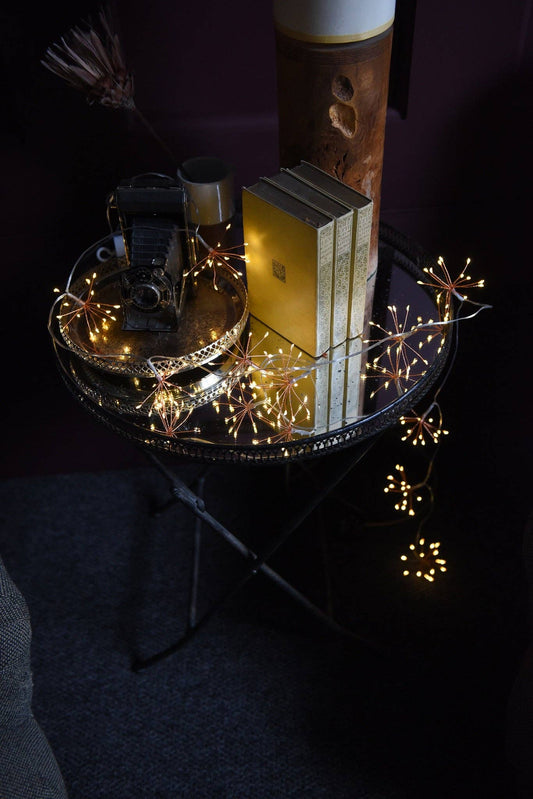 Lumina Of London Co - Starburst Chain Lights - Plug In: Copper