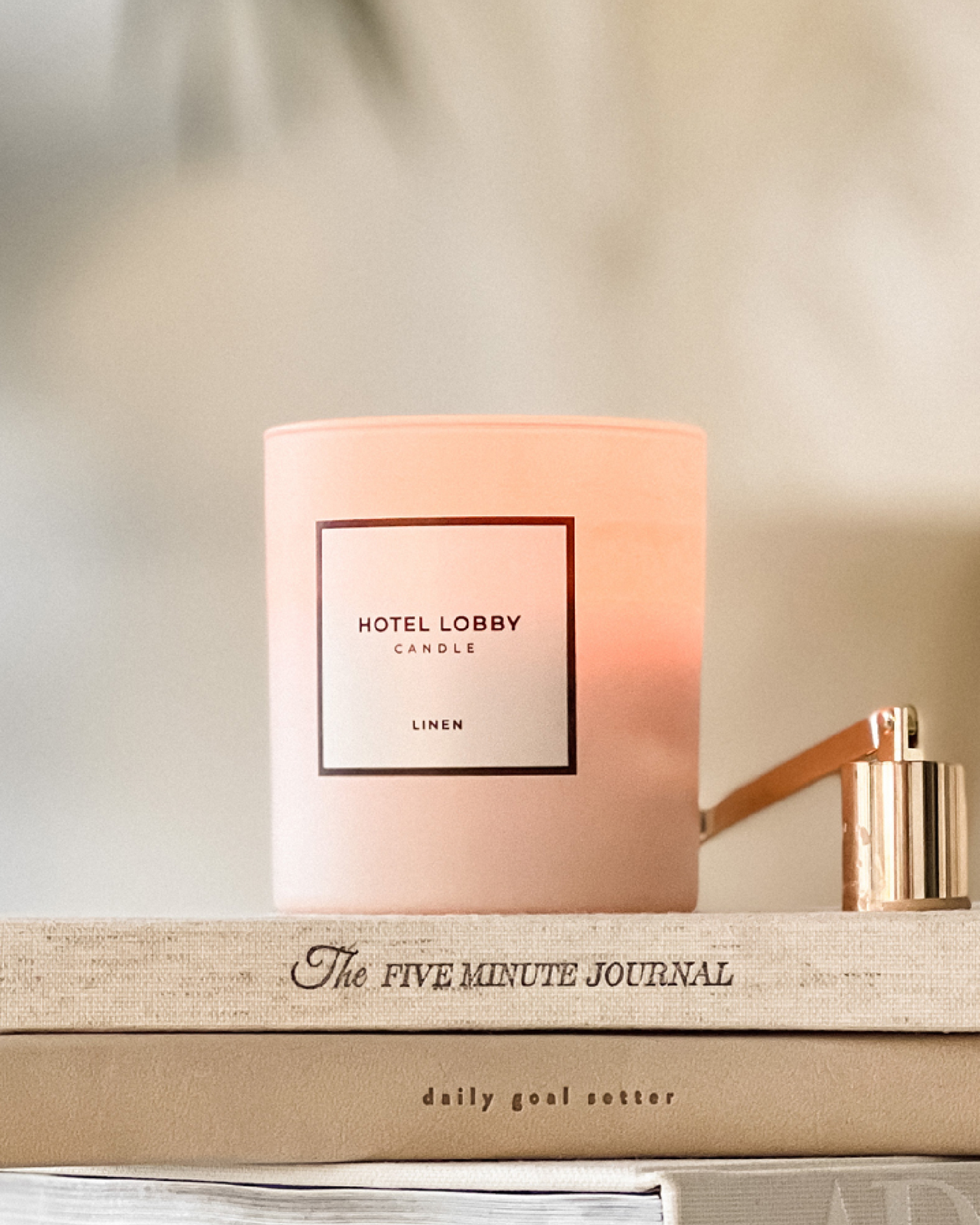 Hotel Lobby Candle - Linen - Luxury Soy Candle - 9.75 oz