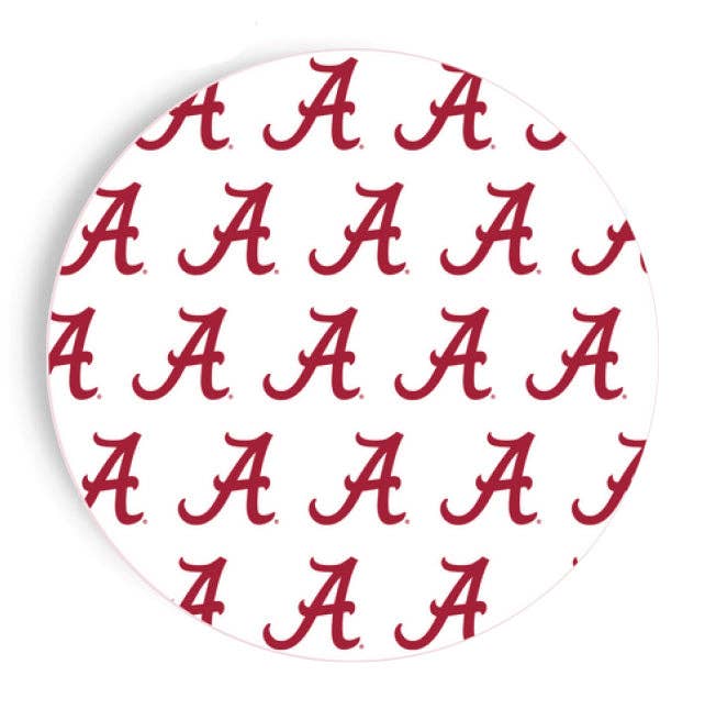 Sassy Cups - Alabama - 7 Inch Appetizer Paper Plates