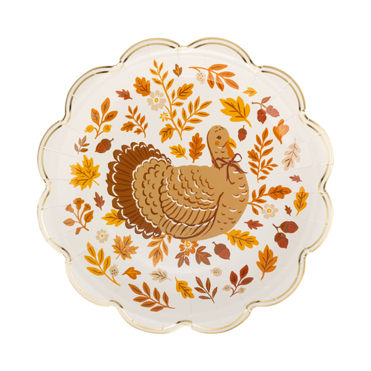 My Mind’s Eye - HRV1341 - Turkey Foliage Paper Plates