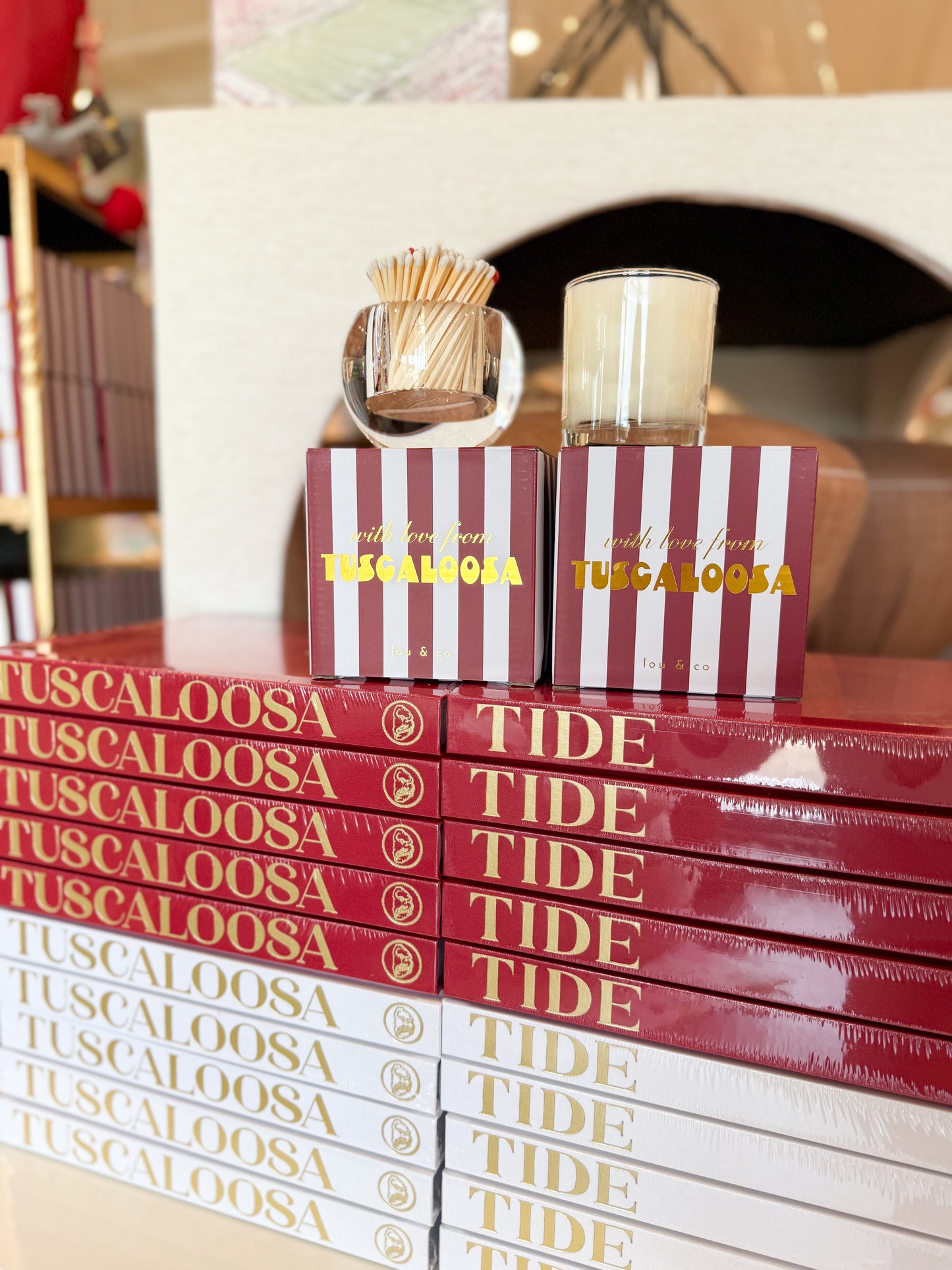 Linen Blank Tuscaloosa Book