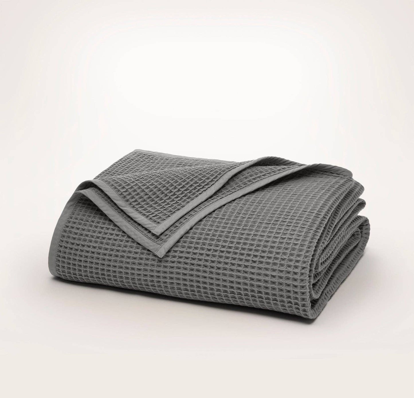 Boll and Branch - Waffle Bed Blanket: White / Twin