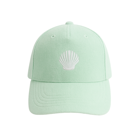 Pastel Green Terry Trucker Hat