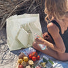 Sunnylife - Carryall Beach Bag La Palma Sage Stipe