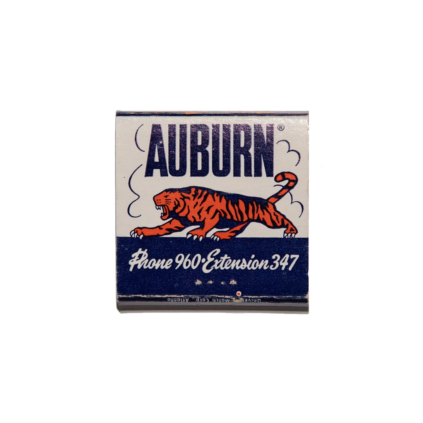 Match South - Auburn: White Frame: $135