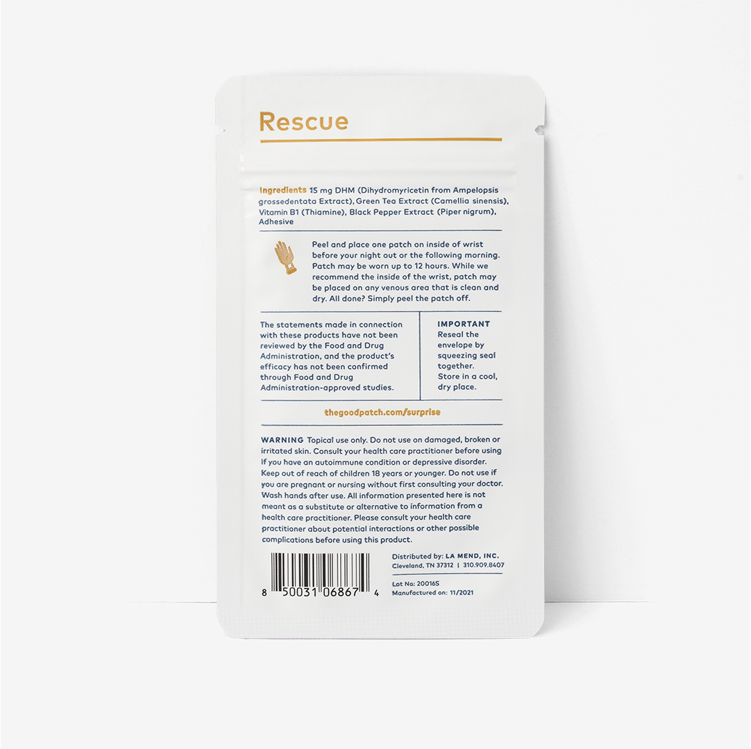 The Good Patch - Rescue NYE Limited Edition