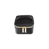 Leah Travel Jewelry Case with Pouch: Gold-3515