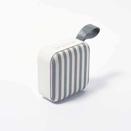 Sunnylife - Portable Travel Speaker The Vacay Olive Stripe