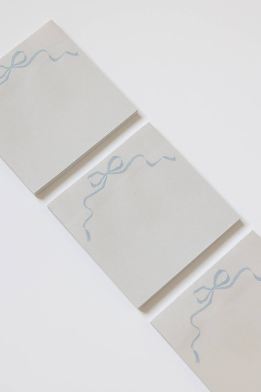 Sumner Lane - Blue Bow Sticky Notes