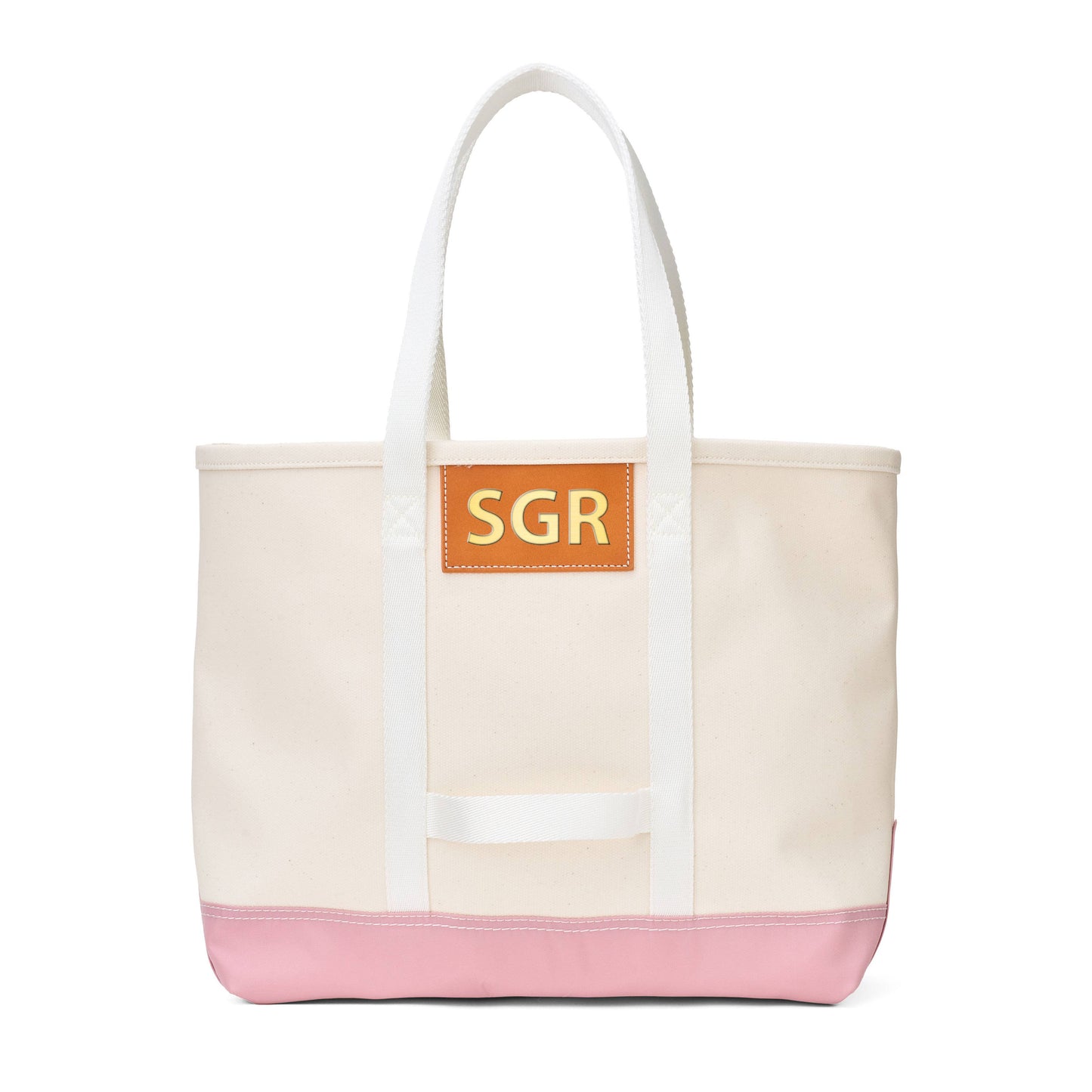 Boulevard - "Finn" Blush Canvas Tote (Personalizable)