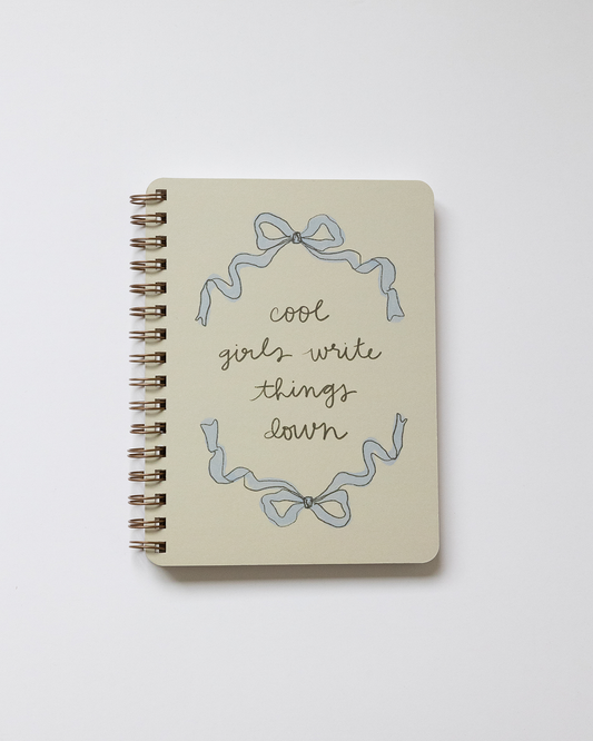 Sumner Lane - Cool Girls Spiral Notebook
