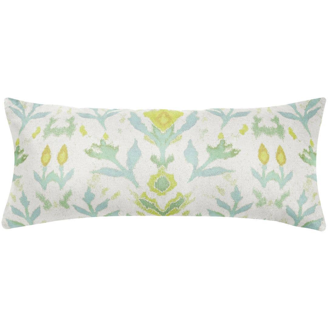 Laura Park Designs - Petal Garden Linen Decorative Pillow: 22” x 22” Throw Pillow