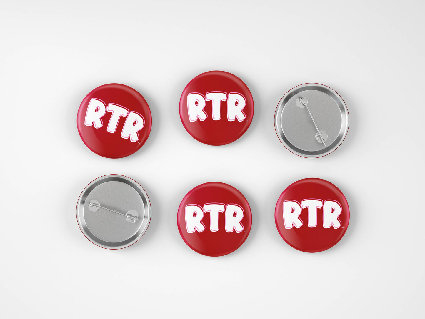 Cute As A Button - Alabama RTR Bubble Letter Button