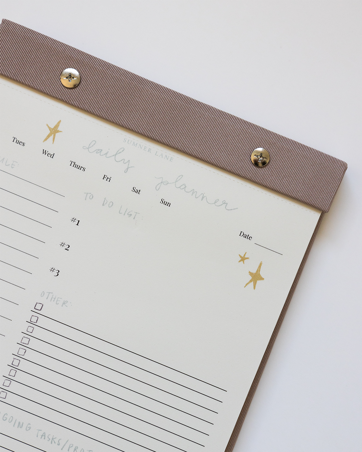 Sumner Lane - Daily Planner Notepad