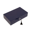 Single Hinged Jewelry Box: White