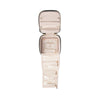 Leah Travel Jewelry Case with Pouch: Gold-3515