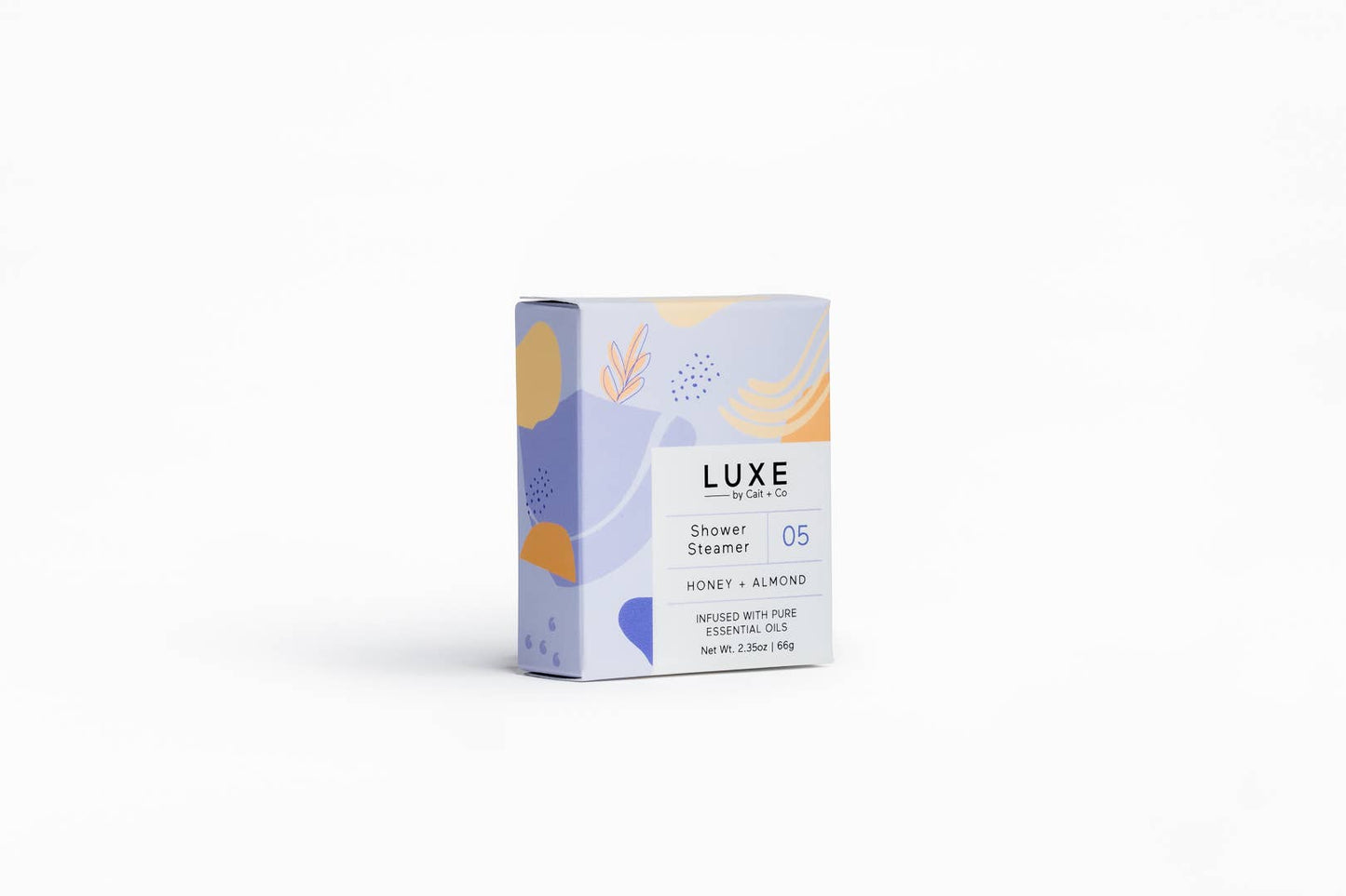 Cait + Co - Luxe Honey + Almond Shower Steamer Fizzy Bomb