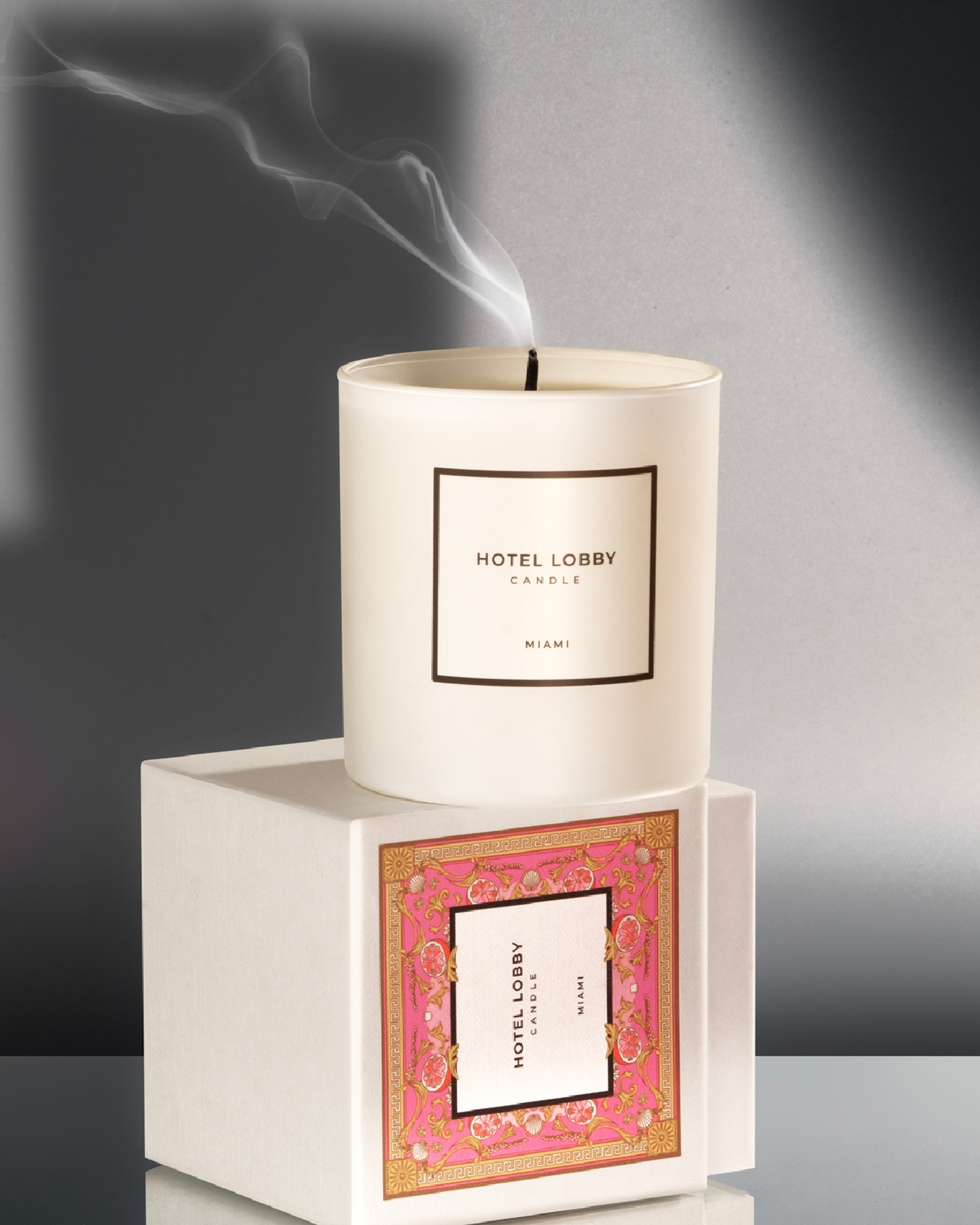 Hotel Lobby Candle - Miami - Luxury Soy Candle - 9.75 oz