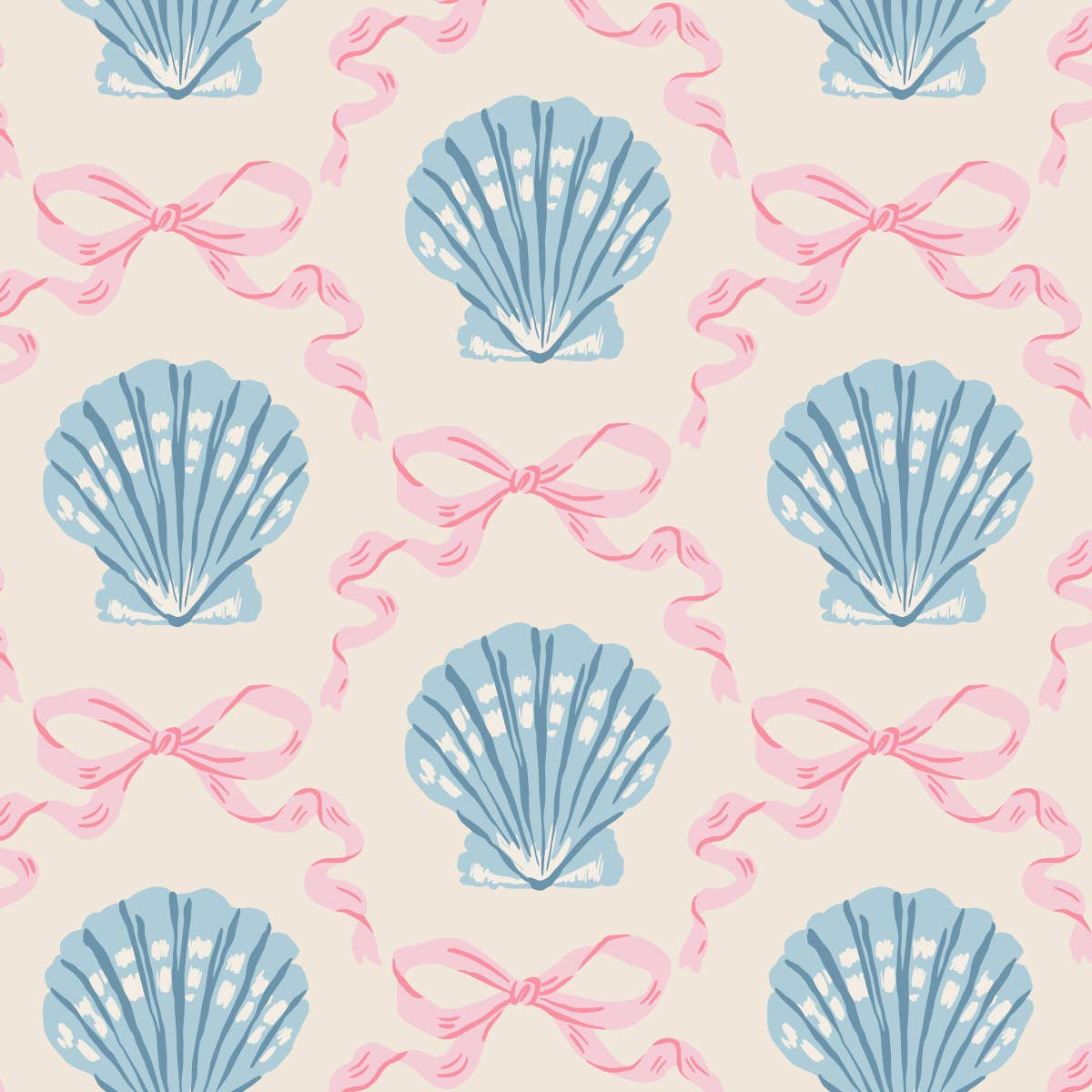 soiree-sisters - Fun Party Beach Cocktail Napkins | Bow Sea Shell