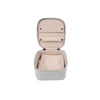Leah Travel Jewelry Case with Pouch: Gold-3515